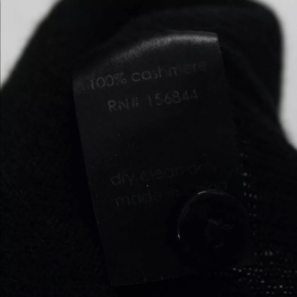 Le Superbe Cashmere Black Panther Cardigan - Picture 5 of 7